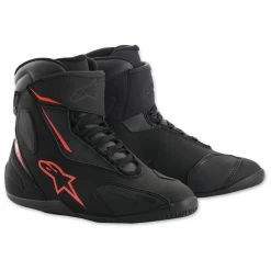 Alpinestars Men's Fastback-2 Drystar Black/Red Shoes