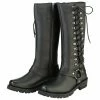 Z1R Women's Savage Black Leather Boots -Outlet Jackets Store 350 0585 A V1