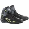 Alpinestars Men's Faster-3 Drystar Black/Gray/Yellow Shoes -Outlet Jackets Store 350 2122 A V1