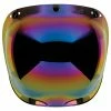 Biltwell Inc. 3-Snap Rainbow Bubble Faceshield -Outlet Jackets Store 510 1777 A V6