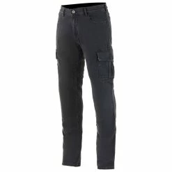 Alpinestars Men's Oscar Barton Black Riding Cargo Pants